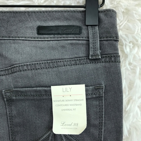 SOLD Skinny Straight Jeans Level 99 Anthropologie - Picture 7 of 8